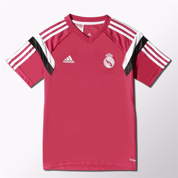 buiten gebruik Inspectie industrie Roze Real MAdrid trainingsshirt 2014-2105 - Voetbalshirts.com