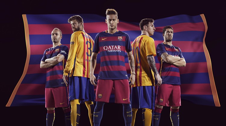 ochtendgloren overschot Ongewijzigd Barcelona thuisshirt 2015-2016 - Voetbalshirts.com