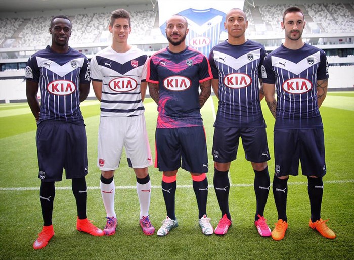 Bordeaux -voetbalshirts -2015-2106
