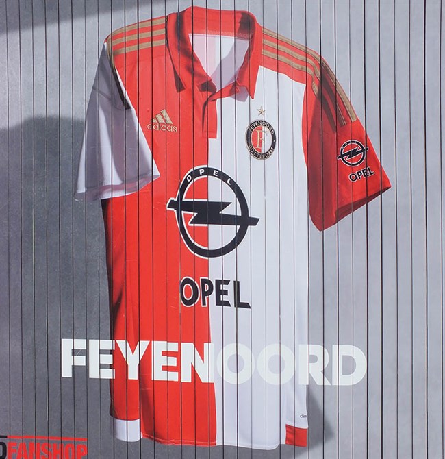 cap abces timer Feyenoord thuisshirt 2015-2016 - Voetbalshirts.com