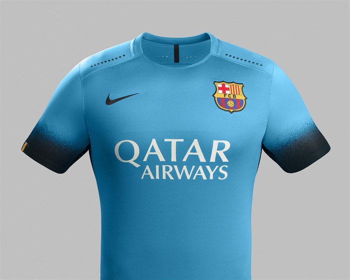 mannelijk Tranen Zijdelings Barcelona 3e shirt 2015-2016 - Voetbalshirts.com