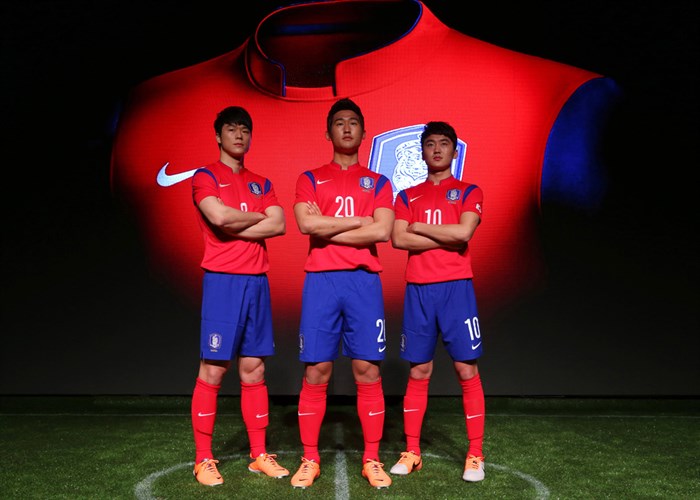 Zuid -Korea WK 2014 Voetbalshirt