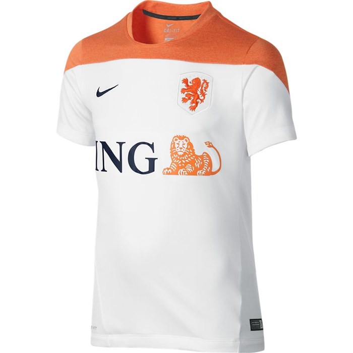 Wit Oranje Nederlands Elftal trainingsshirt 2014-2015