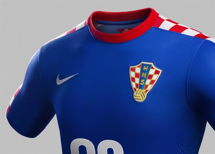 Nike Kroatië Uitshirt 2014-2015