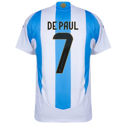 Argentinië voetbalshirt De Paul