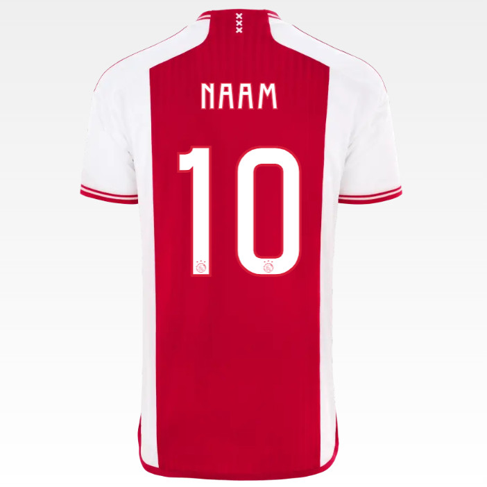 Naam op voetbalshirt outlet zetten