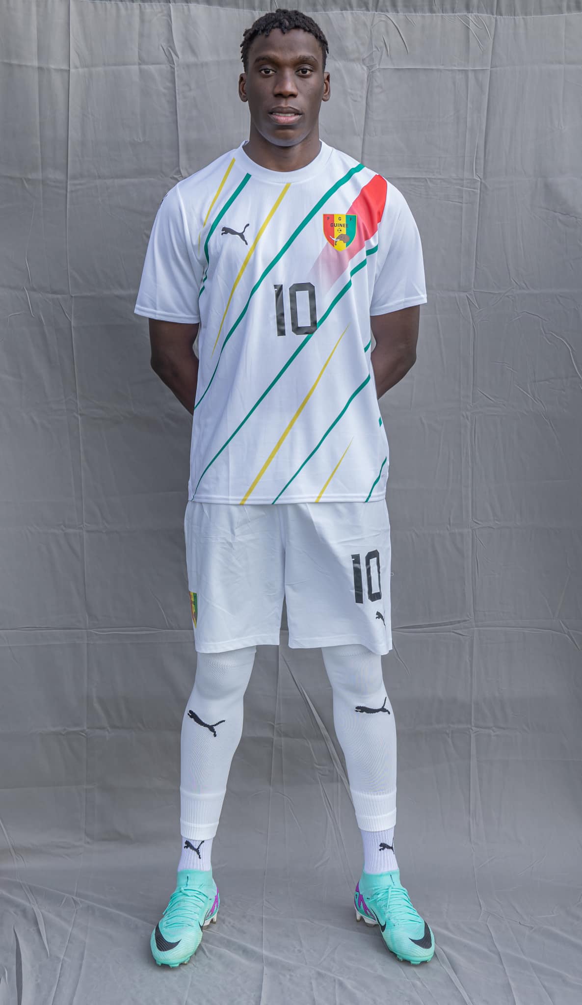 Guinea Voetbalshirts 2024 2025 Voetbalshirts Com   Guinea Uitshirt 2024 2025 B 