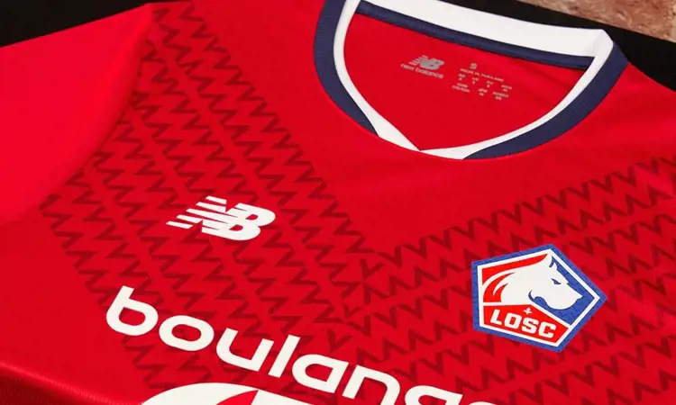 LOSC Lille voetbalshirts 2024-2025 geïnspireerd door 80 jarig jubileum