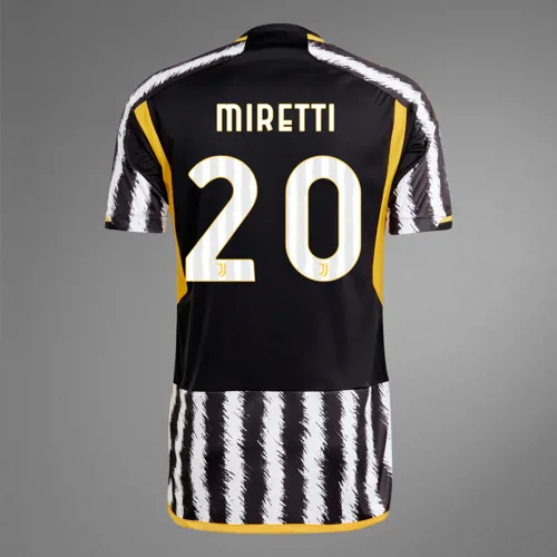 Juventus voetbalshirt Miretti