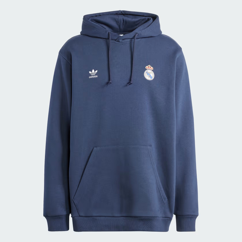 adidas Originals Real Madrid hoodie Donkerblauw Voetbalshirts